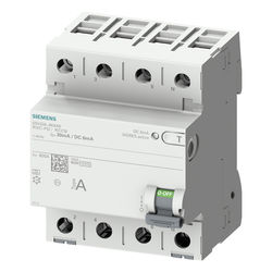 Diferencial 2P 40A 30mA Tipo A con retardo breve SIEMENS 5SV3314-6KK01