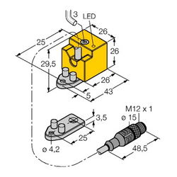 Turck BI10-QN26-AD4X-0,8-RS4.23/S90W/BF