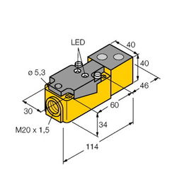 Turck RU100-CP40-AP6X2