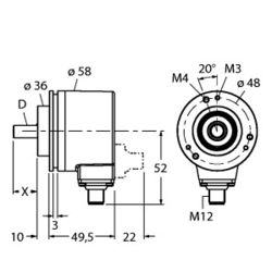 Turck RM-28S6C-3C25B-H1181