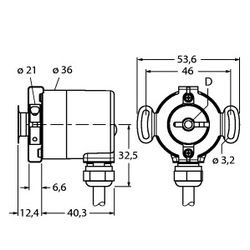 Turck RS-07H6E-8B12B-C 1M