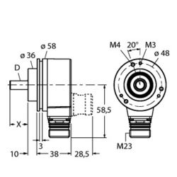 Turck RS-24S6C-3C13B-H1181