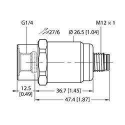 Turck PT0.25R-1001-I2-H1141