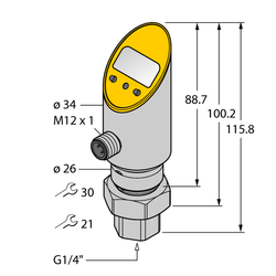 Turck PS025A-501-LI2UPN8X-H1141/3GD