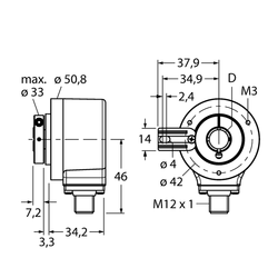 Turck REI-12H12T-2B360-H1181