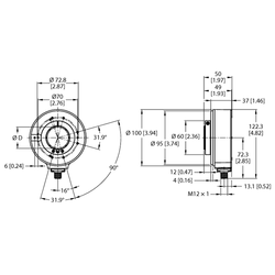 Turck REI-43H38S-4C50-H1181